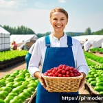 Home 20 소비자 요구와 지속가능한 비즈니스 모델의 상관관계 - **Prompt:** A detailed, realistic portrait of a Polish woman in her late 30s standing in a bright, m...